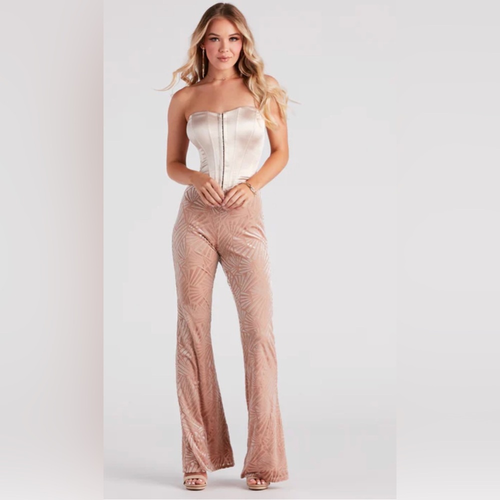 Still got knit velvet flare pants NWT.